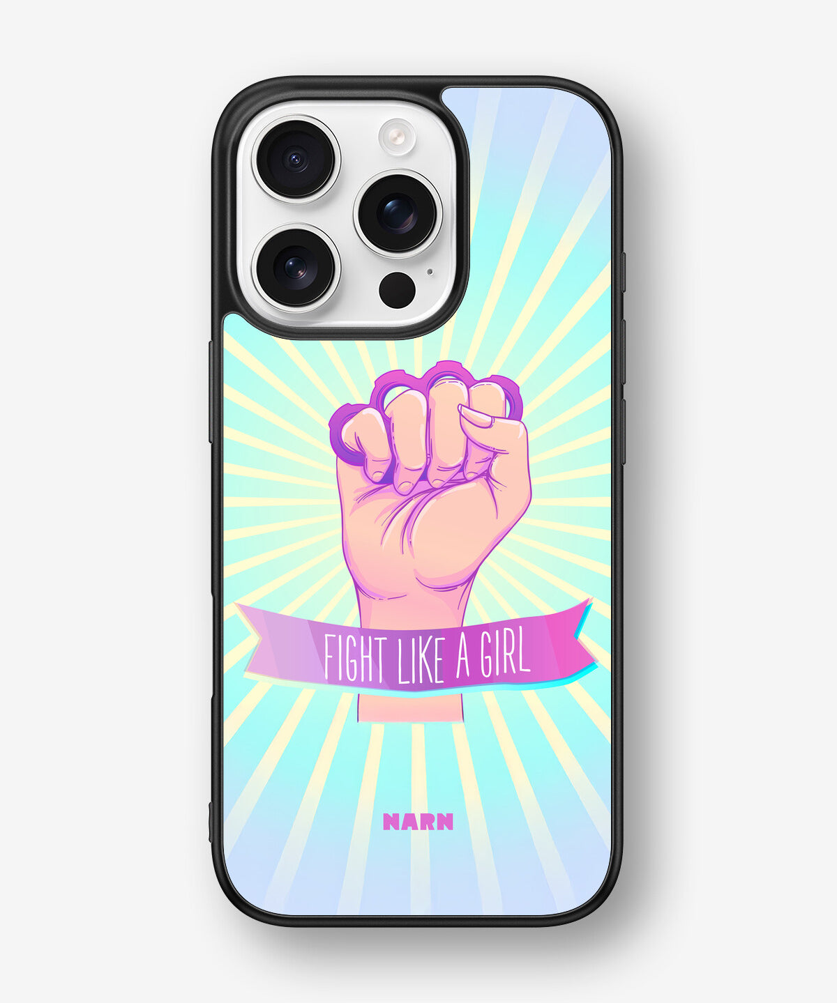 iPhone 16 Pro Hard Case – Fight Like A Girl - View 1