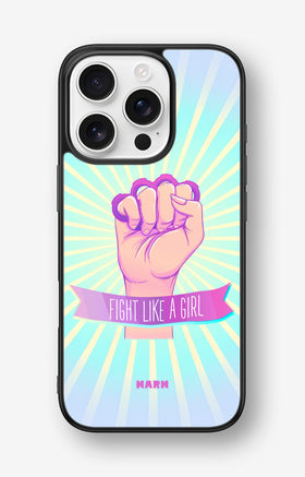 iPhone 16 Pro Hard Case – Fight Like A Girl - View 1