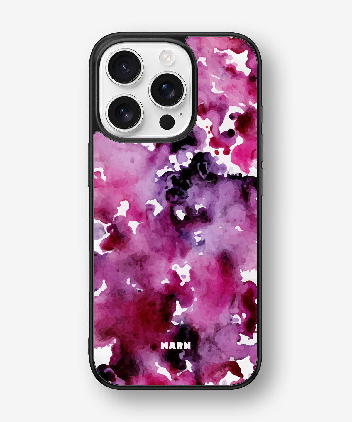 iPhone 16 Pro Hard Case – Floral Splash - View 1