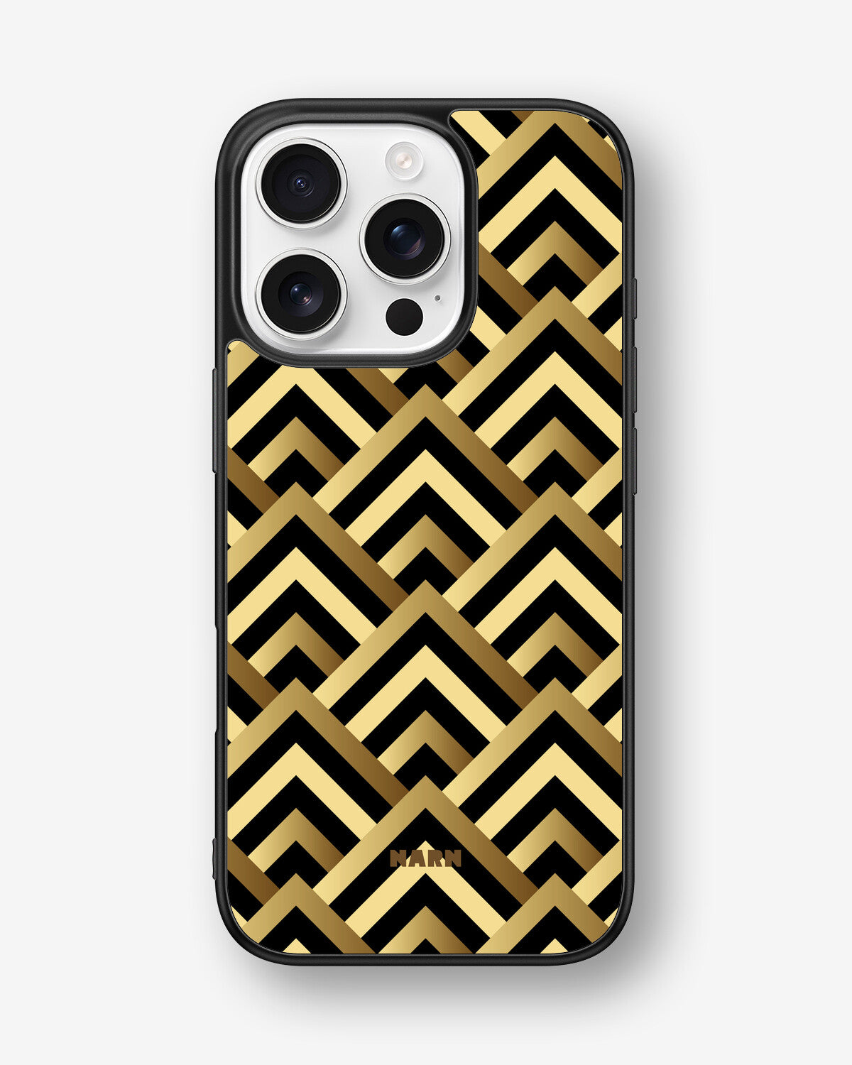 iPhone 16 Pro Hard Case – Goldline - View 1