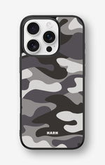 iPhone 16 Pro Hard Case – Grey Camo - View 1