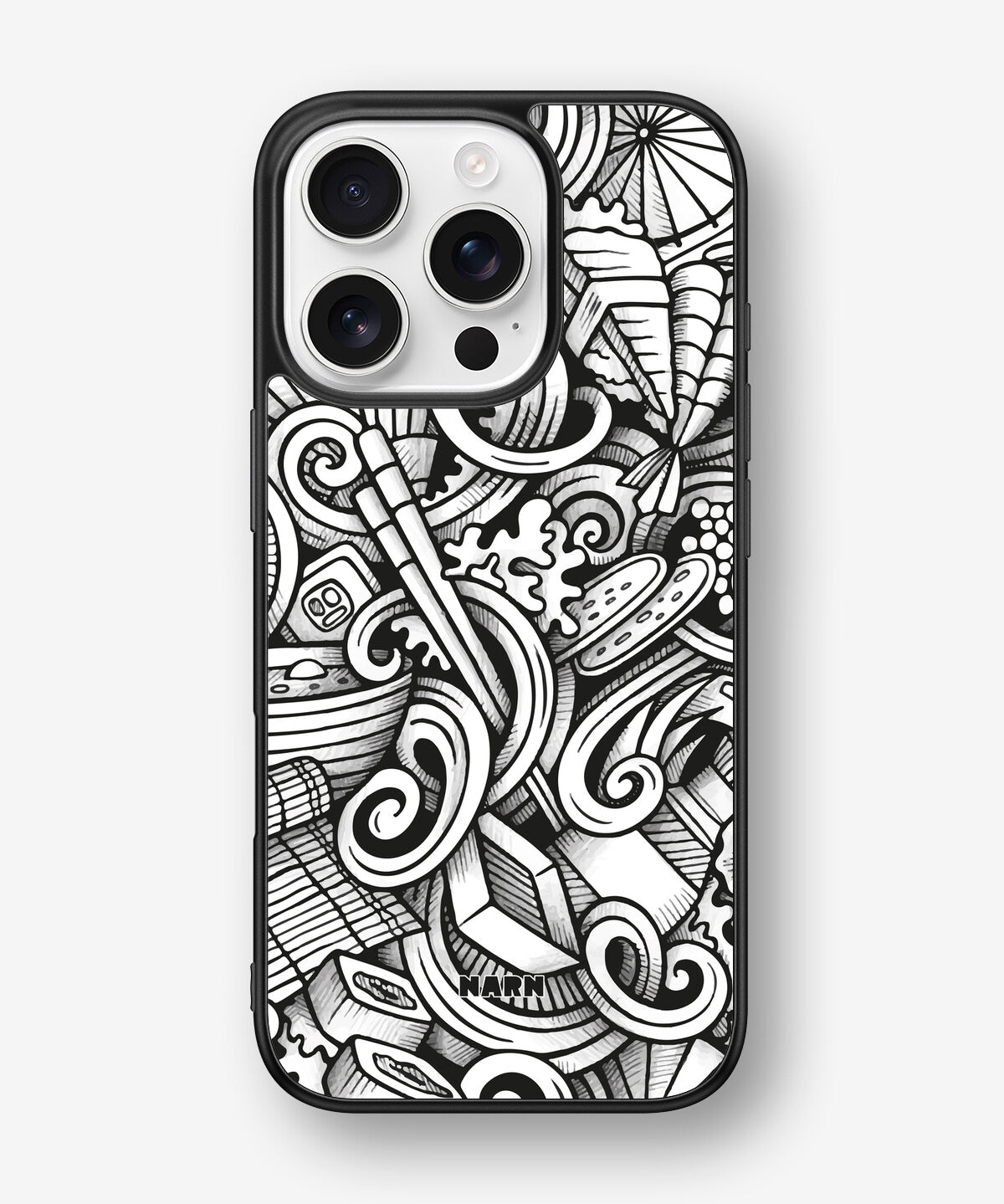 iPhone 16 Pro Hard Case – Japanese Pattern - View 1