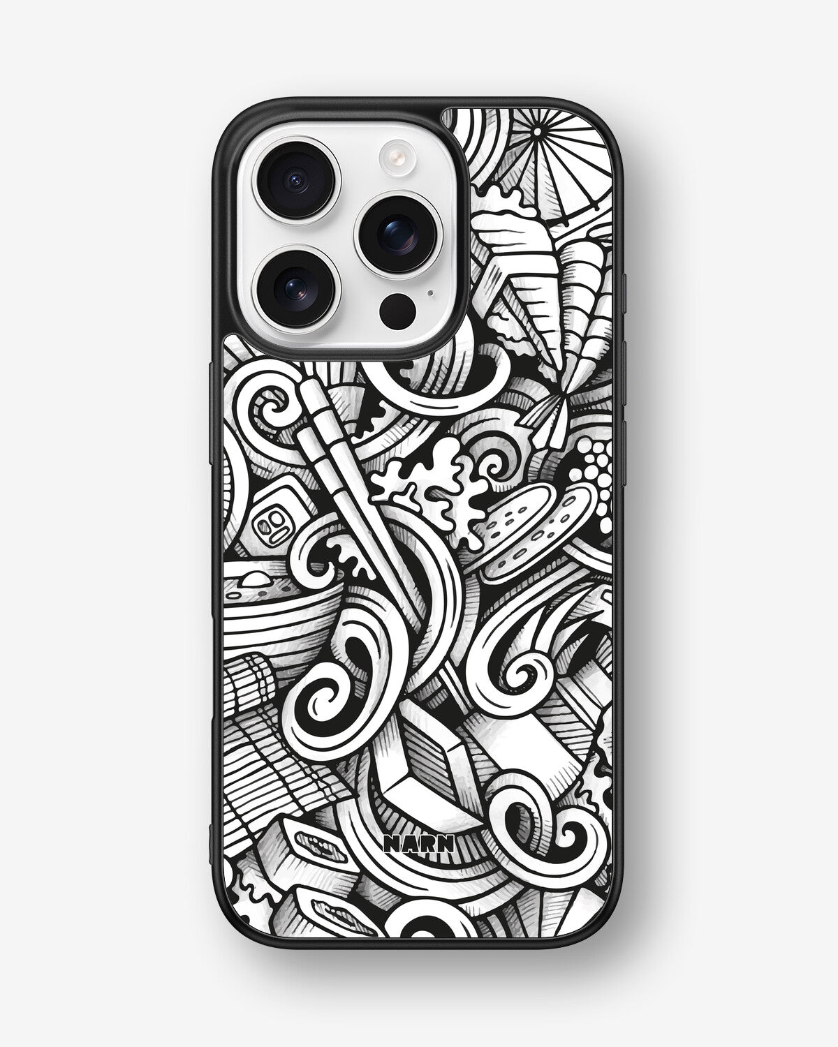 iPhone 16 Pro Hard Case – Japanese Pattern - View 1