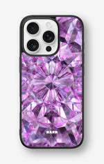 iPhone 16 Pro Hard Case – Lavender Crystals - View 1