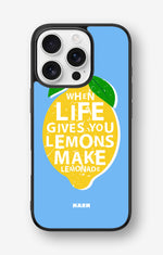 iPhone 16 Pro Hard Case – Lemon Quote - View 1