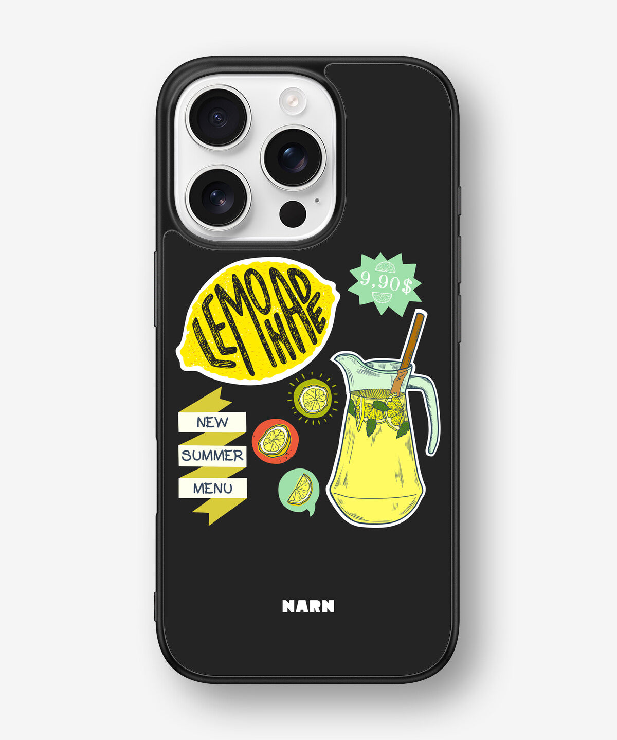 iPhone 16 Pro Hard Case – Lemon Summer - View 1