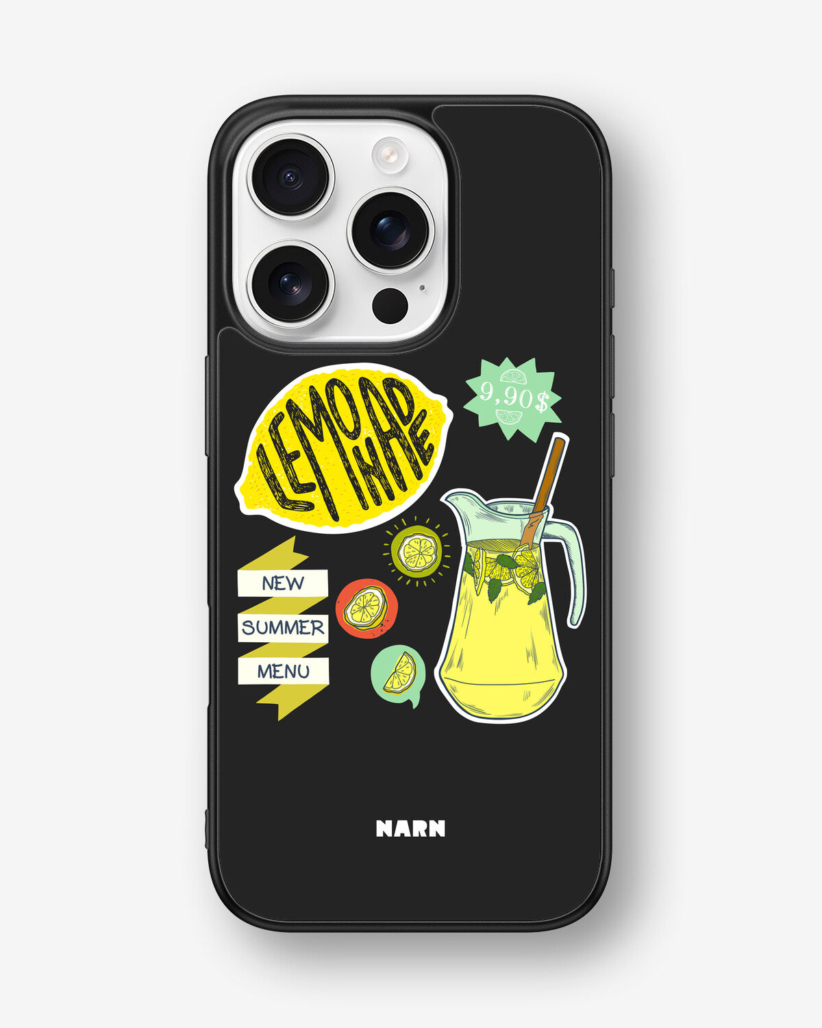 iPhone 16 Pro Hard Case – Lemon Summer - View 1