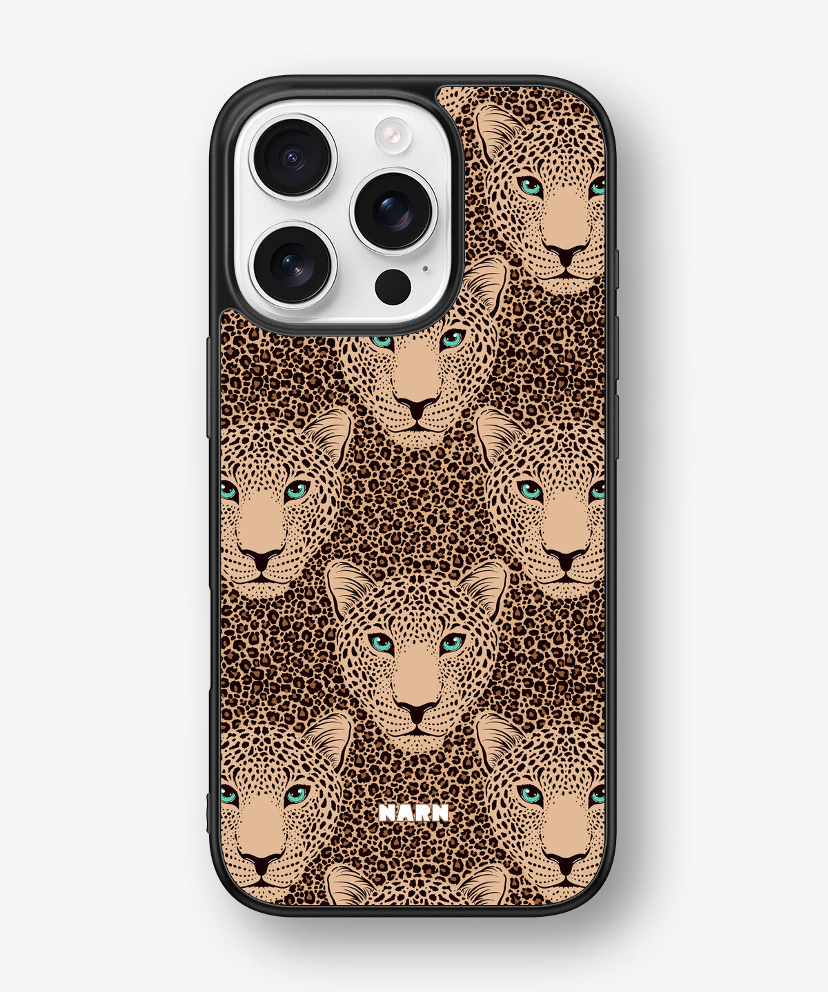 iPhone 16 Pro Hard Case – Leopard Gaze - View 1