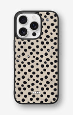iPhone 16 Pro Hard Case – Marble Dots - View 1