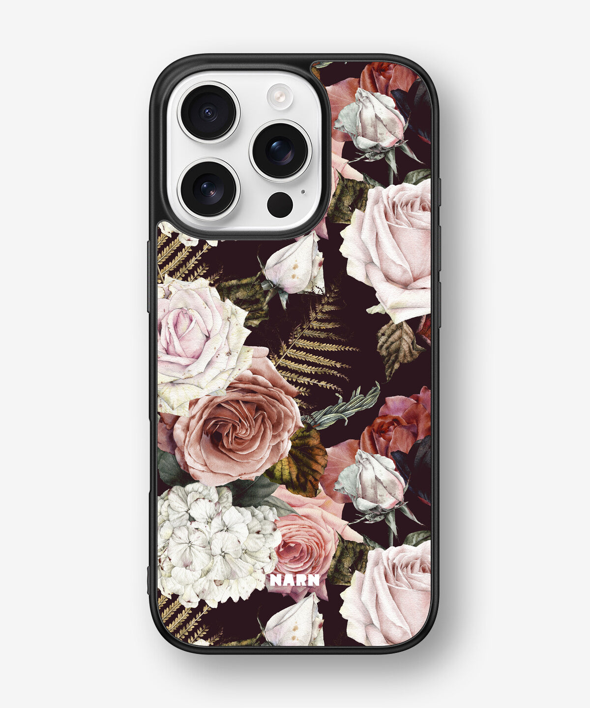 iPhone 16 Pro Hard Case – Midnight Roses - View 1