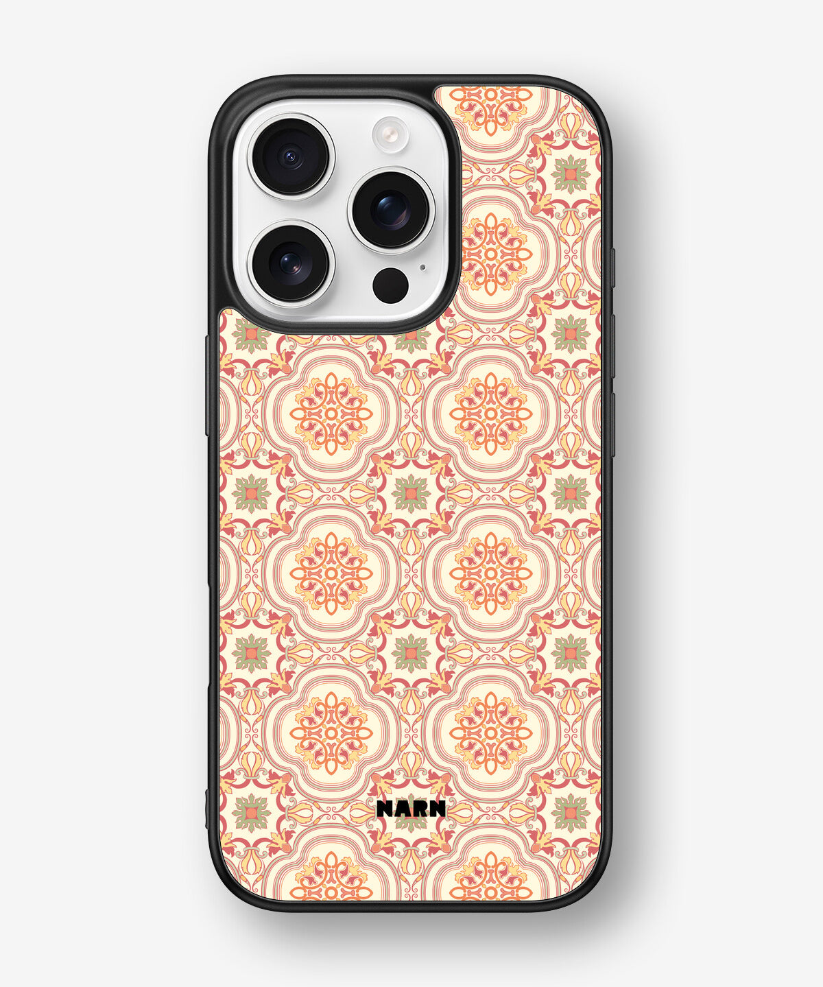 iPhone 16 Pro Hard Case – Moroccan Tiles - View 1