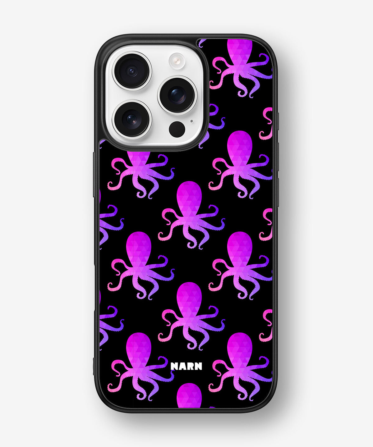 iPhone 16 Pro Hard Case – Octopus Pattern - View 1