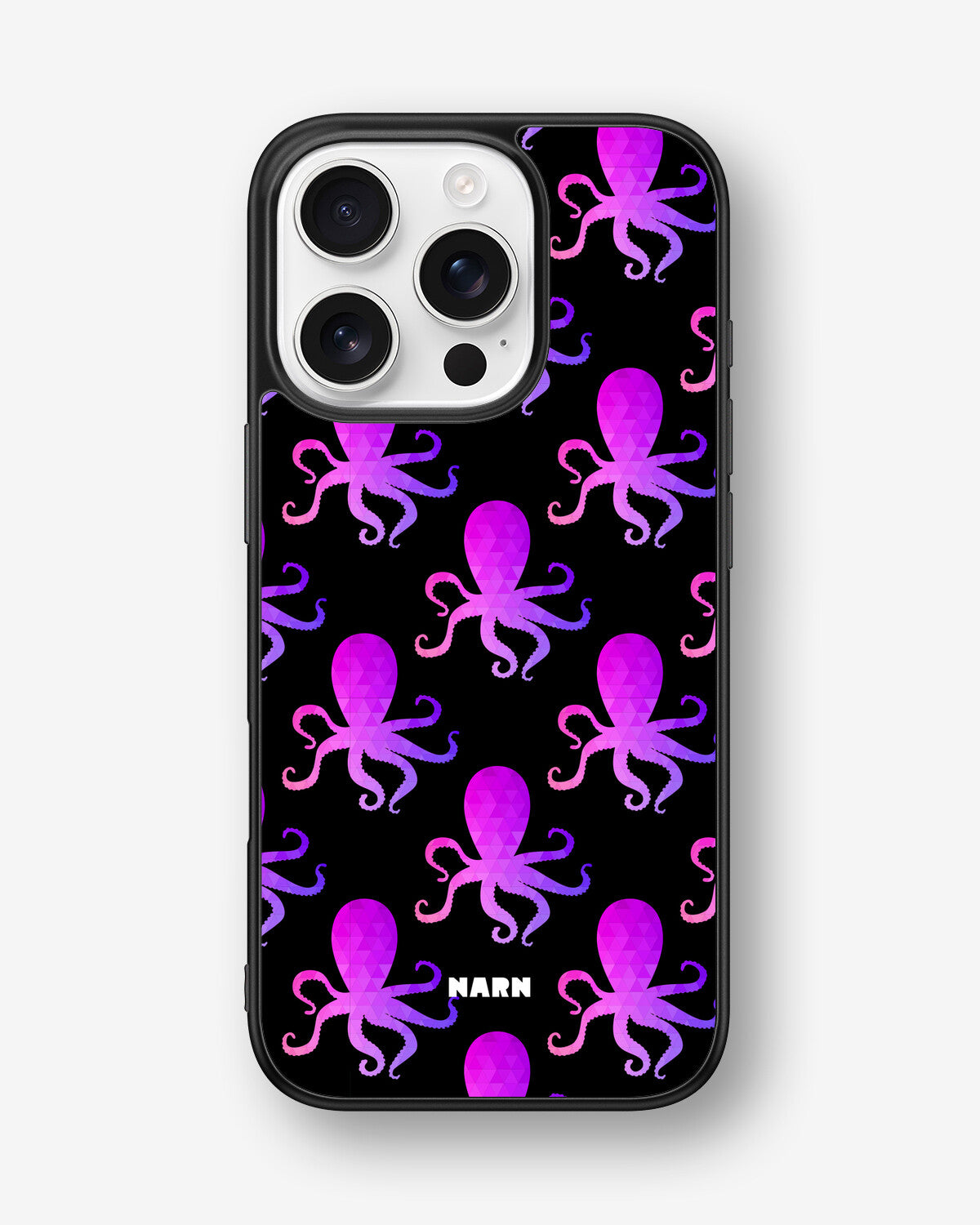 iPhone 16 Pro Hard Case – Octopus Pattern - View 1