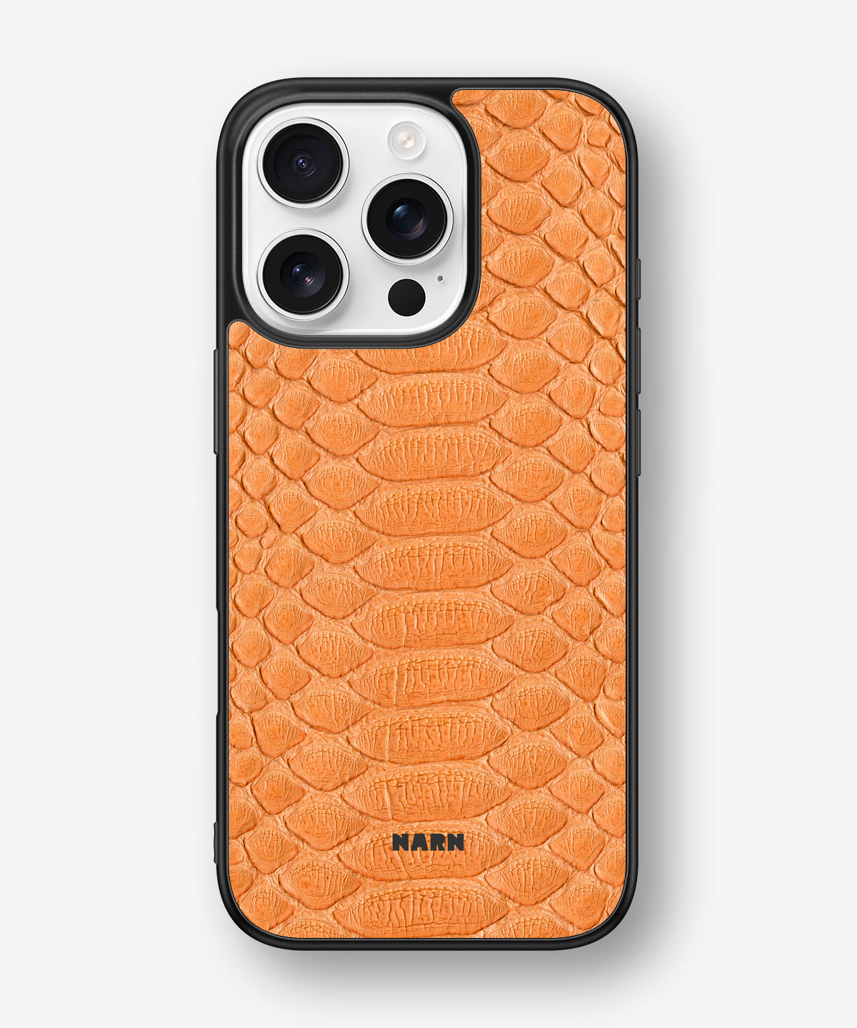 iPhone 16 Pro Hard Case – Orange Snake - View 1