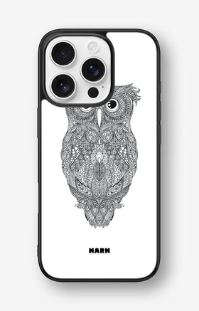 iPhone 16 Pro Hard Case – Owl - View 1