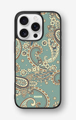 iPhone 16 Pro Hard Case – Paisley Green - View 1