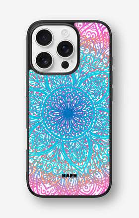 iPhone 16 Pro Hard Case – Pastel Mandala - View 1