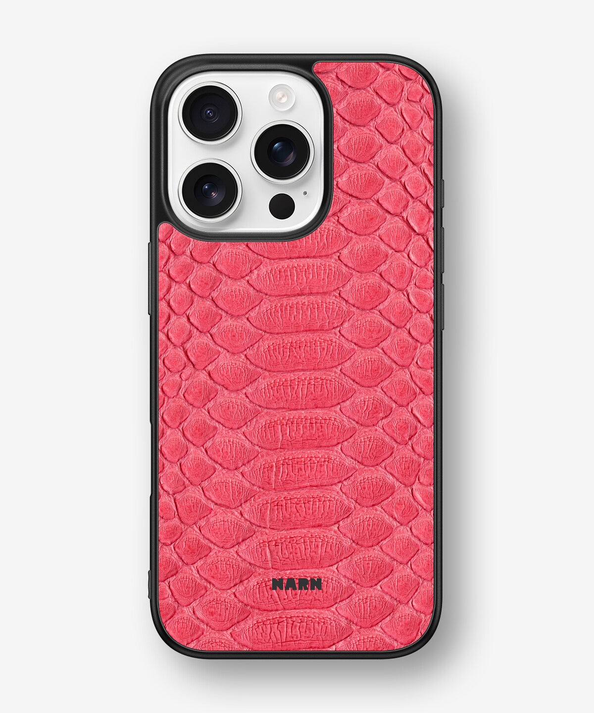 iPhone 16 Pro Hard Case – Pink Snake - View 1