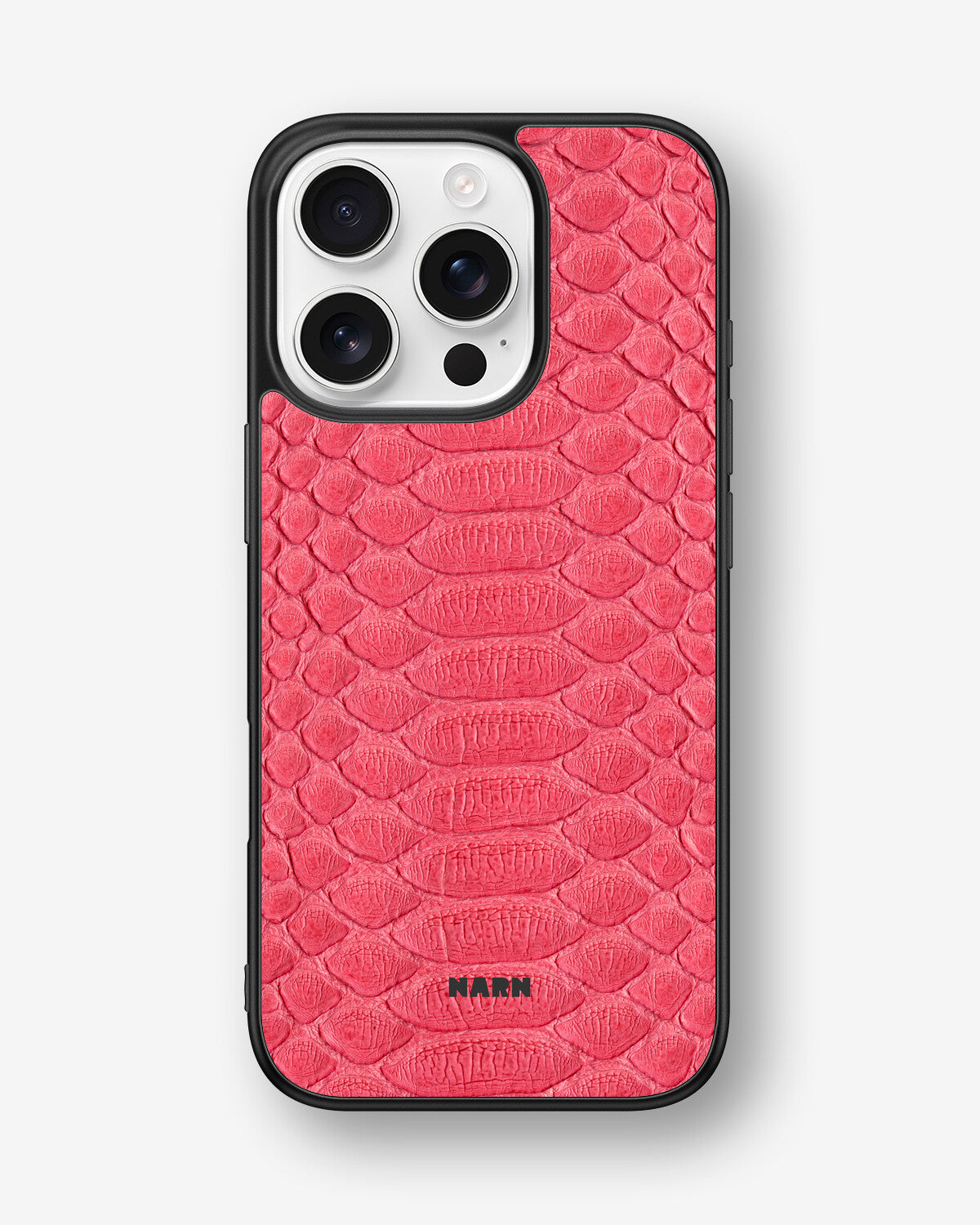 iPhone 16 Pro Hard Case – Pink Snake - View 1