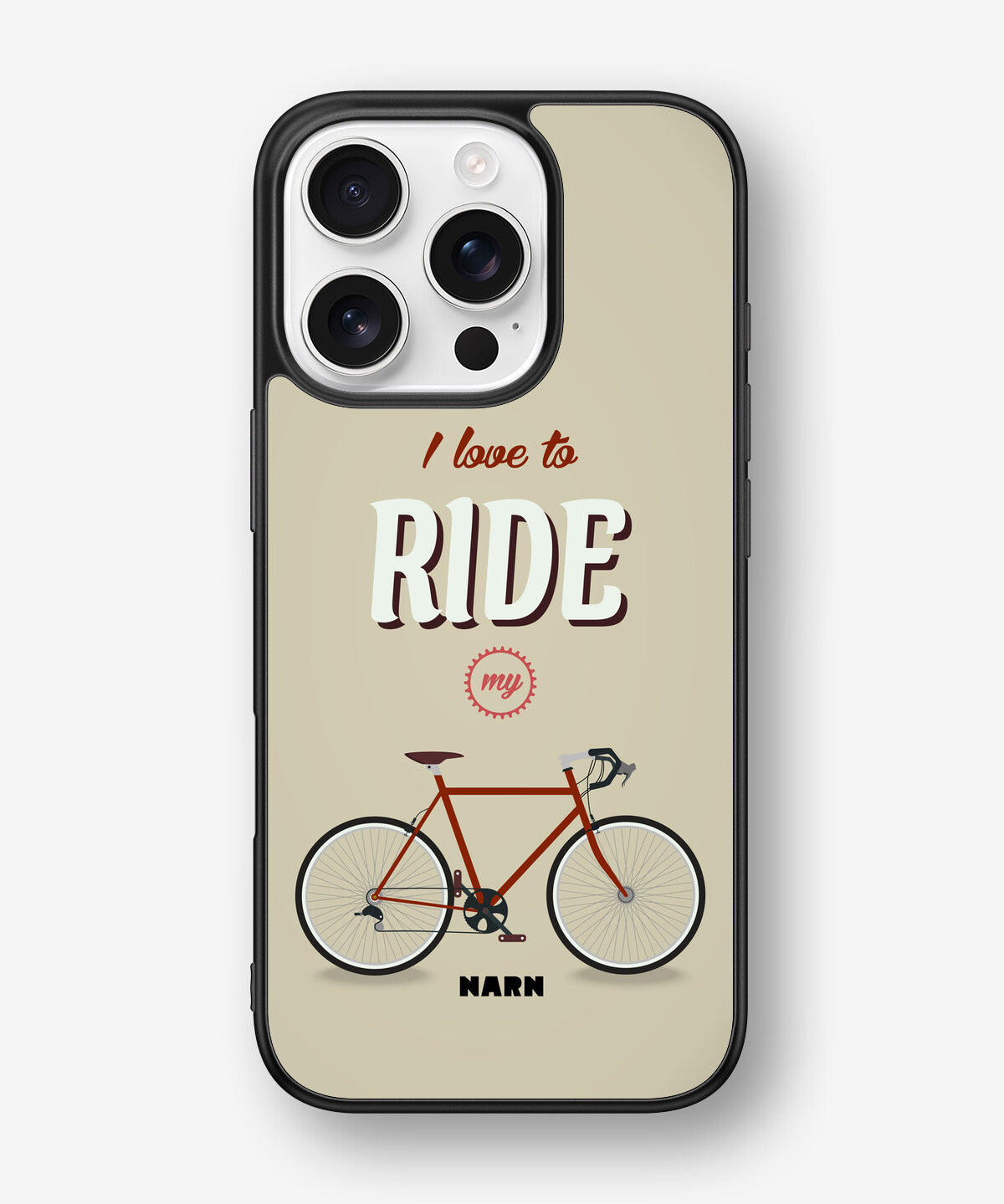 iPhone 16 Pro Hard Case – Ride My Bicycle - View 1