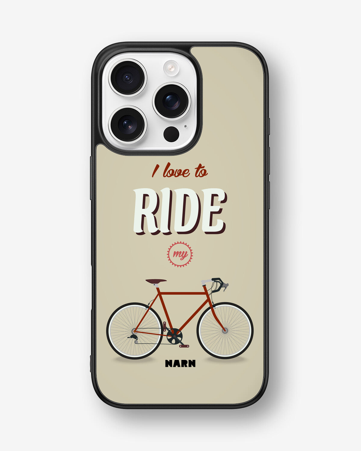 iPhone 16 Pro Hard Case – Ride My Bicycle - View 1