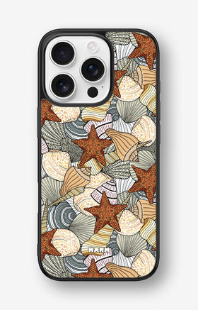 iPhone 16 Pro Hard Case – Sea Shells - View 1
