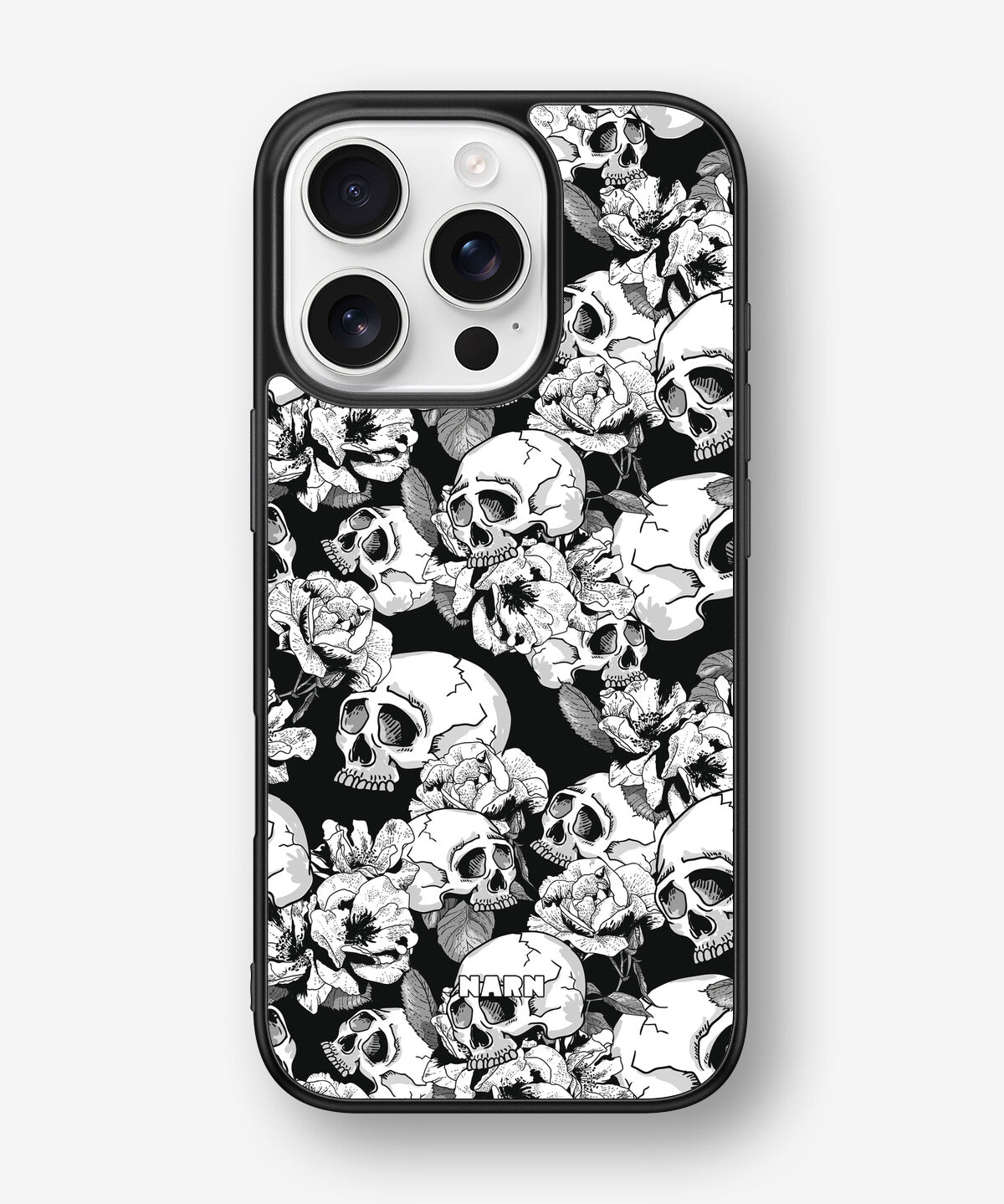 iPhone 16 Pro Hard Case – Skull Garden - View 1