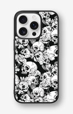 iPhone 16 Pro Hard Case – Skull Garden - View 1