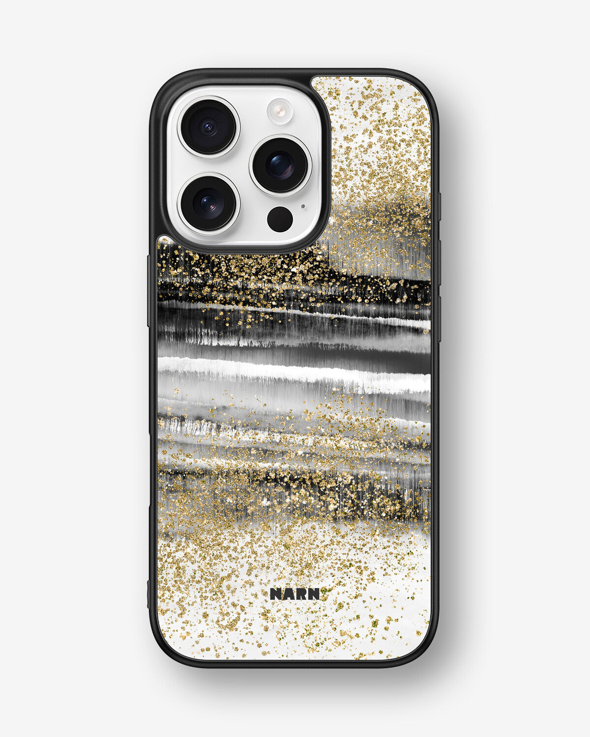 iPhone 16 Pro Hard Case – Sparkly Tie Dye - View 1