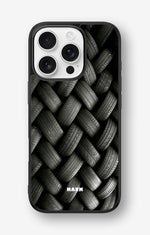 iPhone 16 Pro Hard Case – Tires Wall - View 1