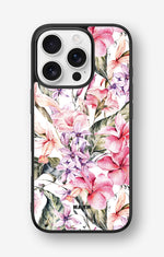 iPhone 16 Pro Hard Case – Watercolor Flowers - View 1