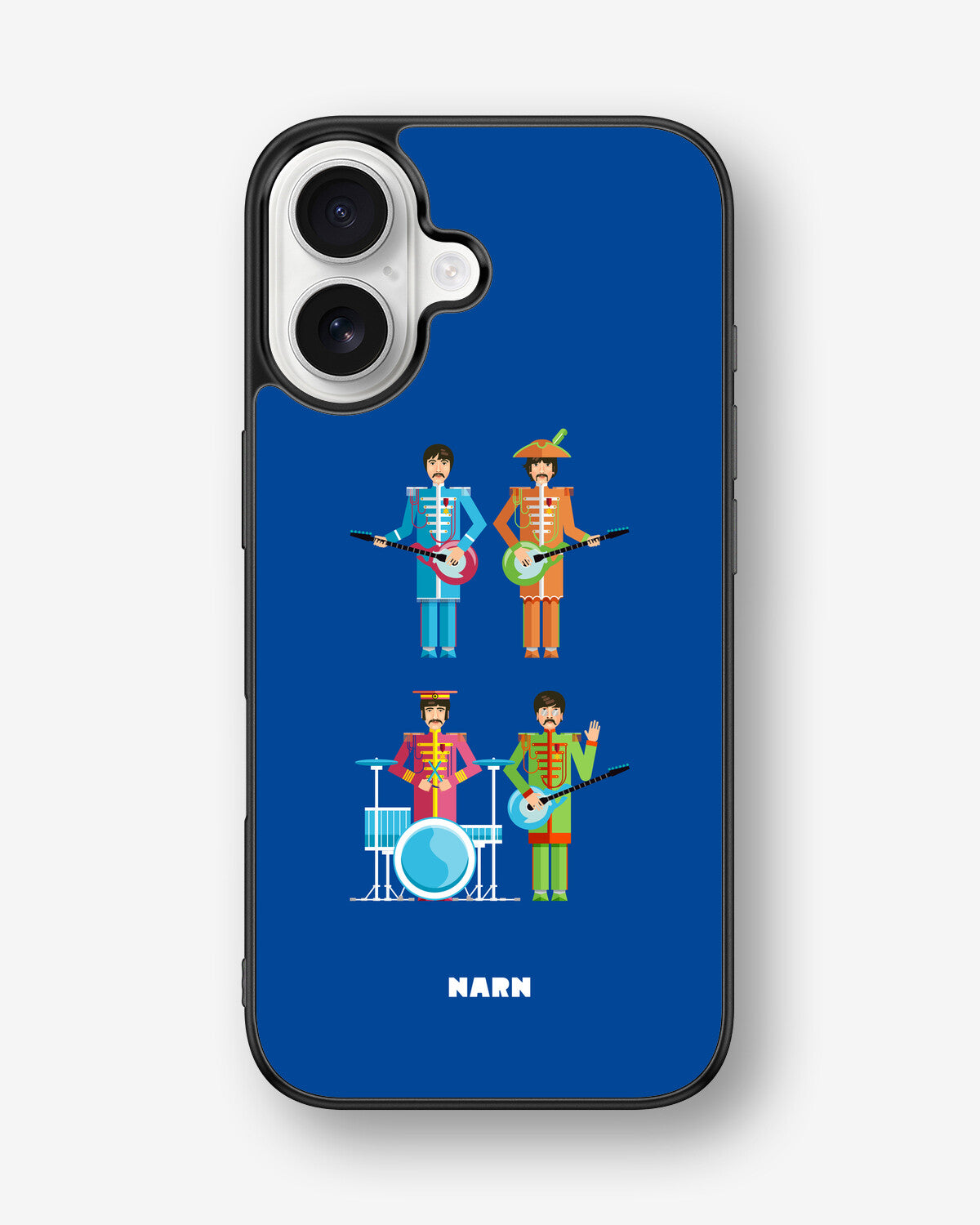 iPhone 16 Hard Case – Beatles Blue - View 1