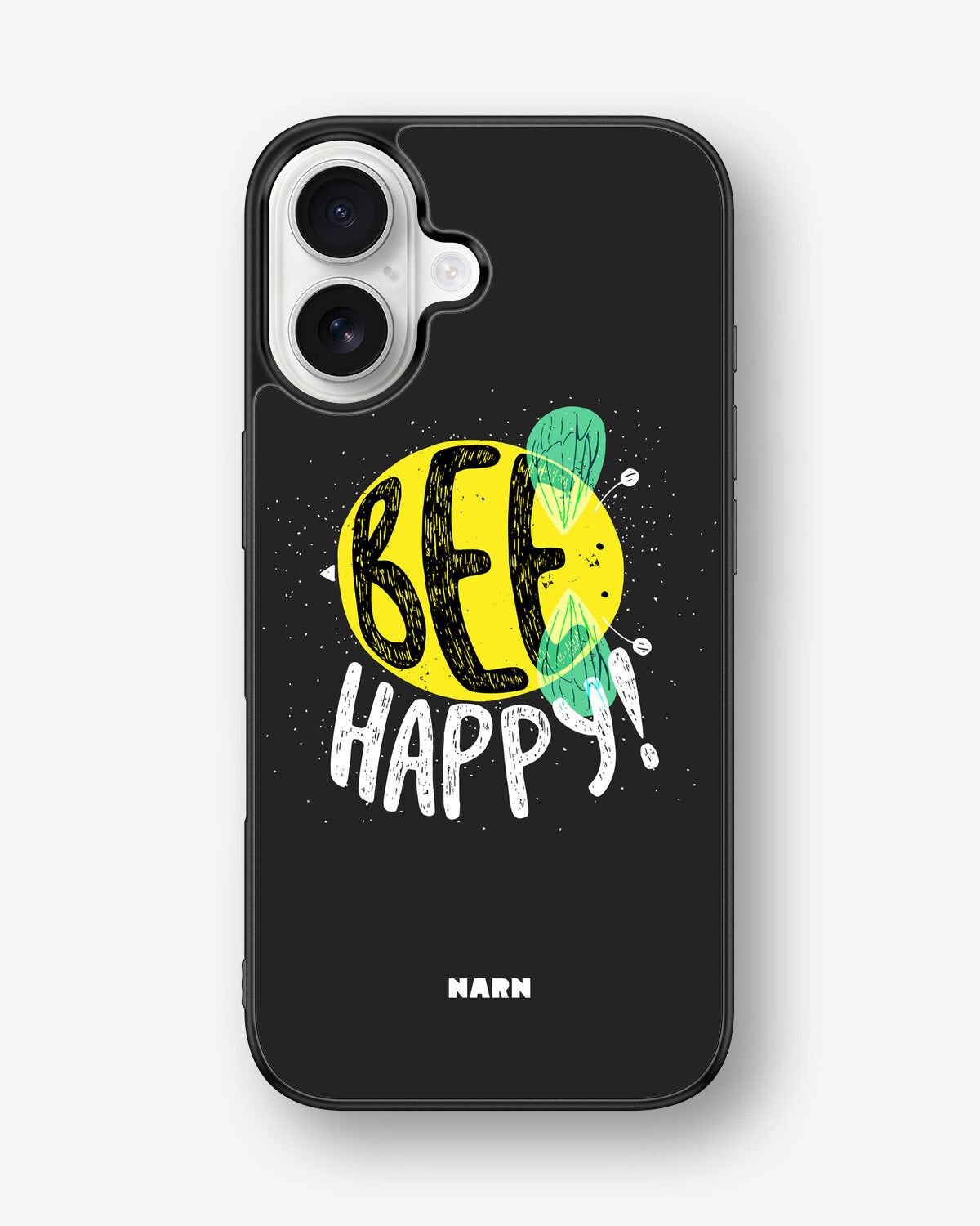 iPhone 16 Hard Case – BEE Happy - View 1