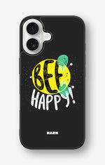iPhone 16 Hard Case – BEE Happy - View 1