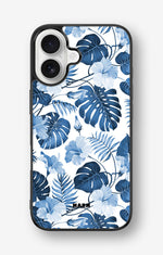 iPhone 16 Hard Case – Blue Tropics - View 1