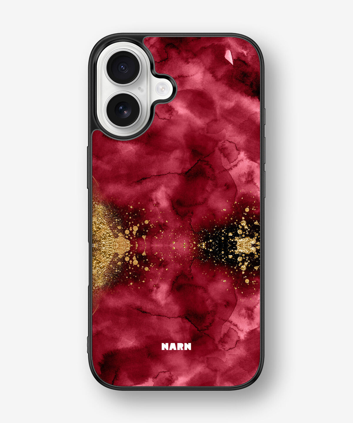 iPhone 16 Hard Case – Burgendy Shimmer - View 1