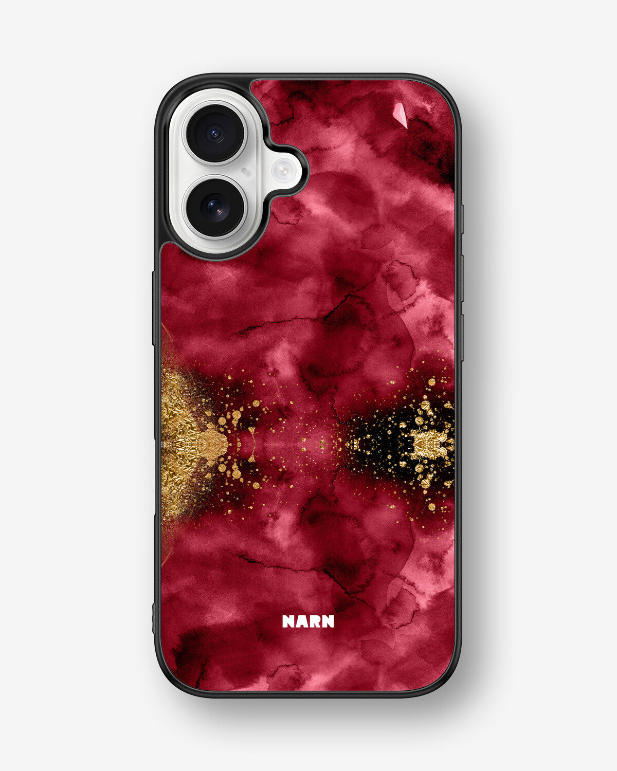 iPhone 16 Hard Case – Burgendy Shimmer - View 1