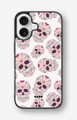 iPhone 16 Hard Case – Calavera Skulls - View 1