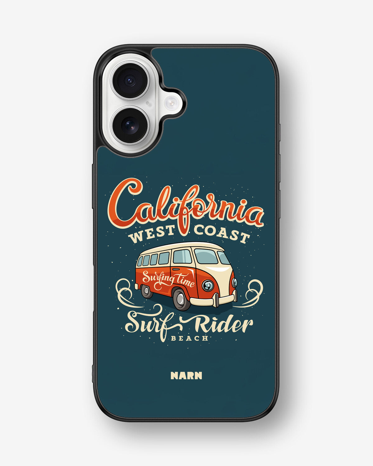 iPhone 16 Hard Case – California Surf - View 1