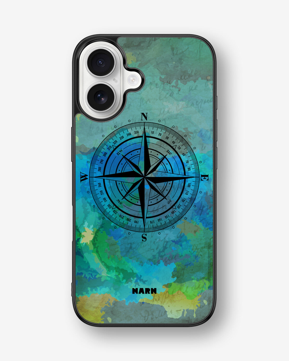 iPhone 16 Hard Case – Compass - View 1