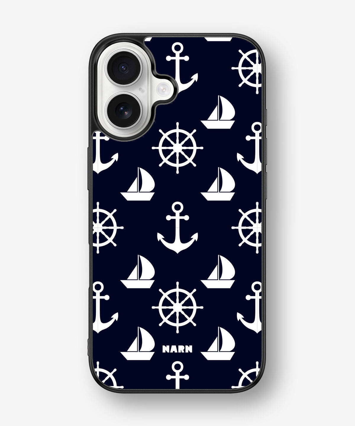 iPhone 16 Hard Case – Deep Blue Voyage - View 1