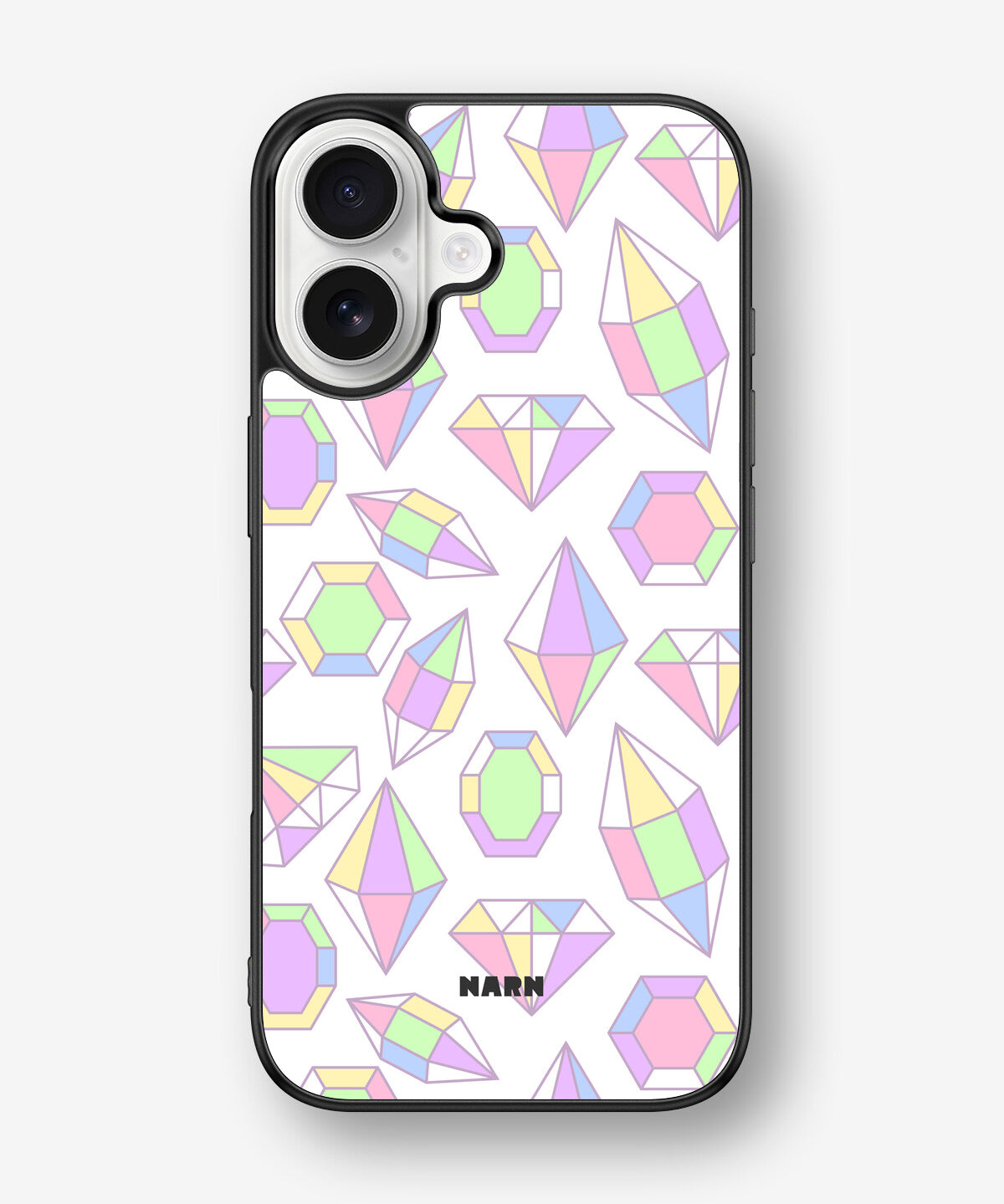 iPhone 16 Hard Case – Diamonds - View 1