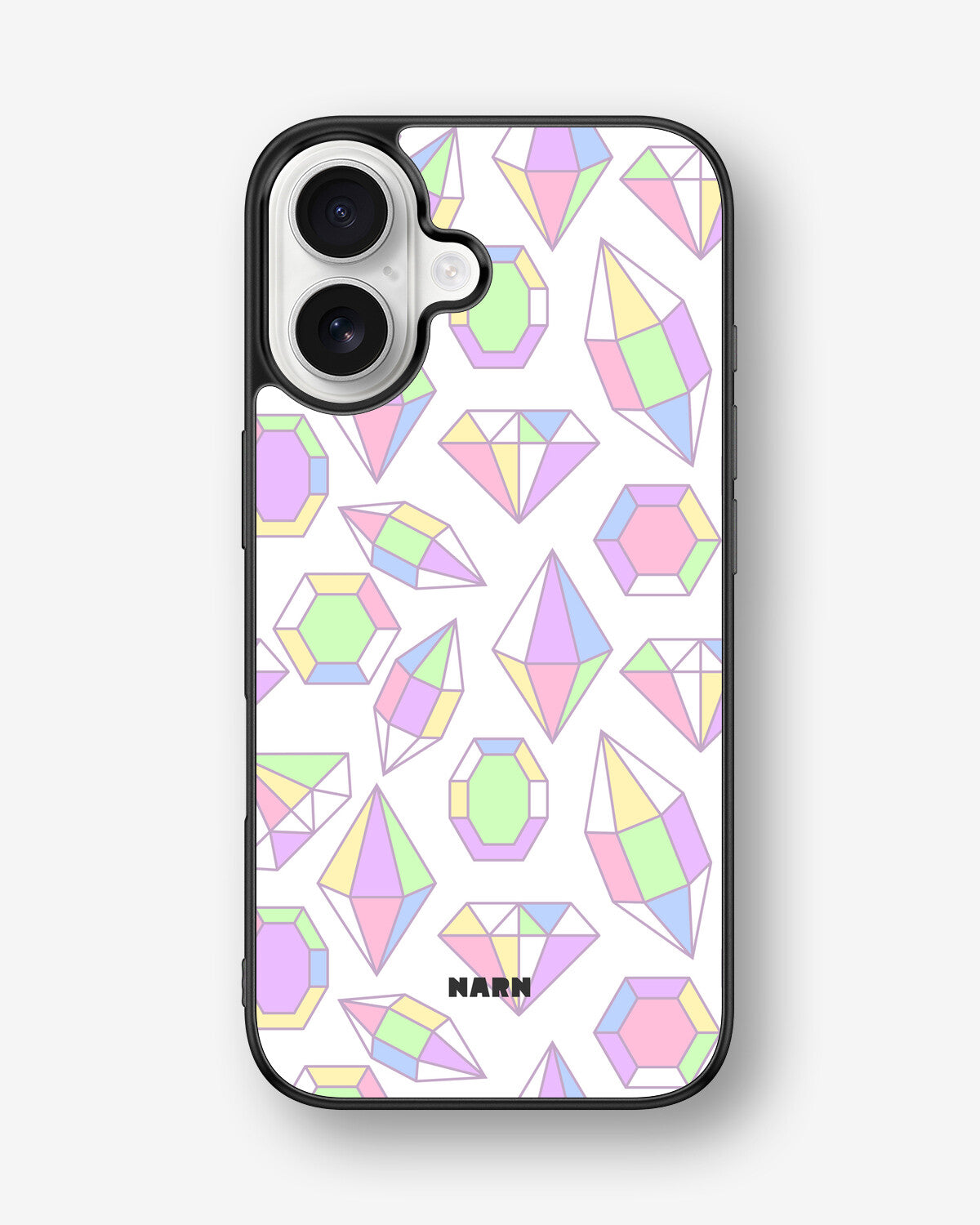 iPhone 16 Hard Case – Diamonds - View 1