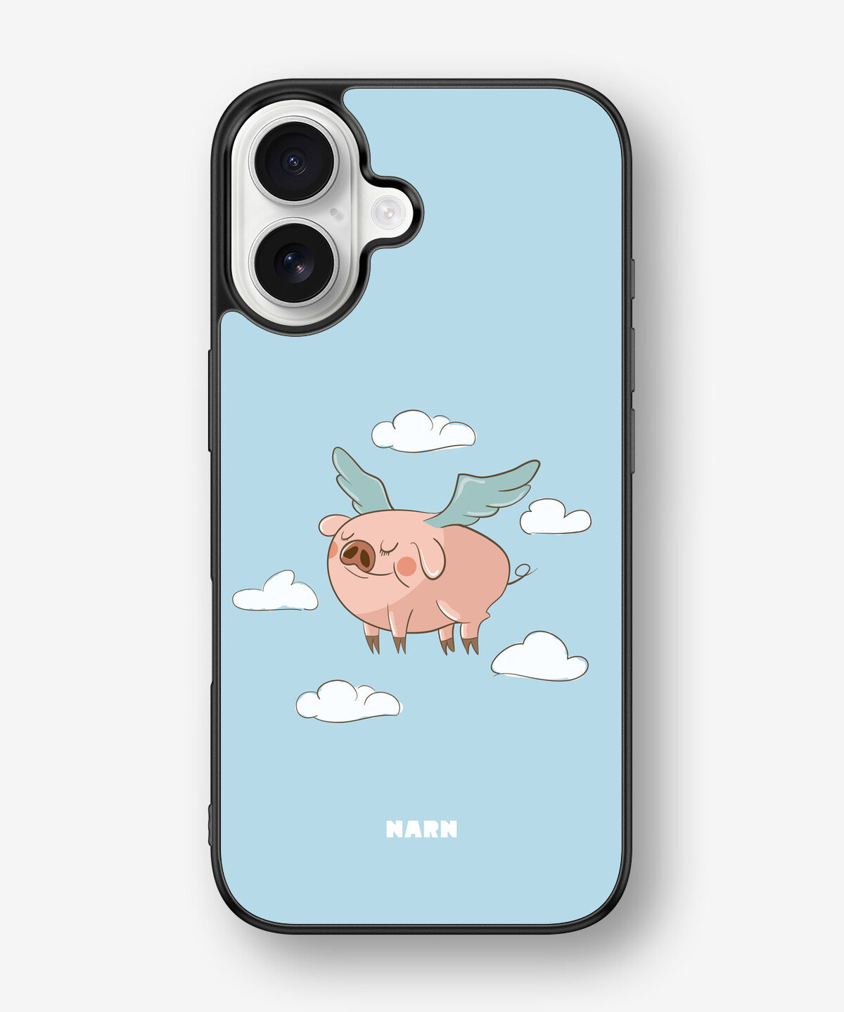 iPhone 16 Hard Case – Dreamy Pig - View 1