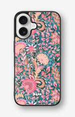 iPhone 16 Hard Case – Fantasy Flowers - View 1