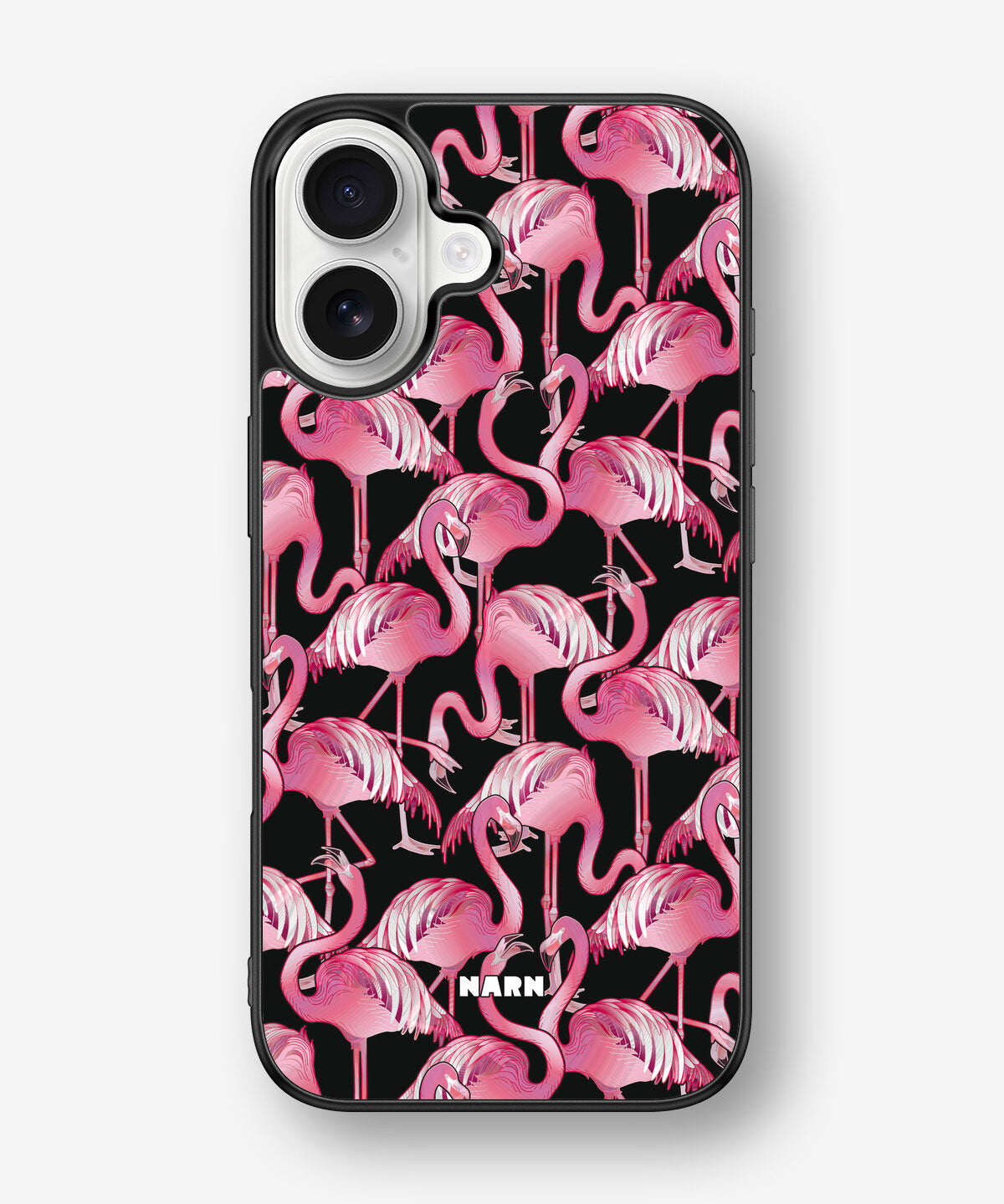 iPhone 16 Hard Case – Flamingos - View 1