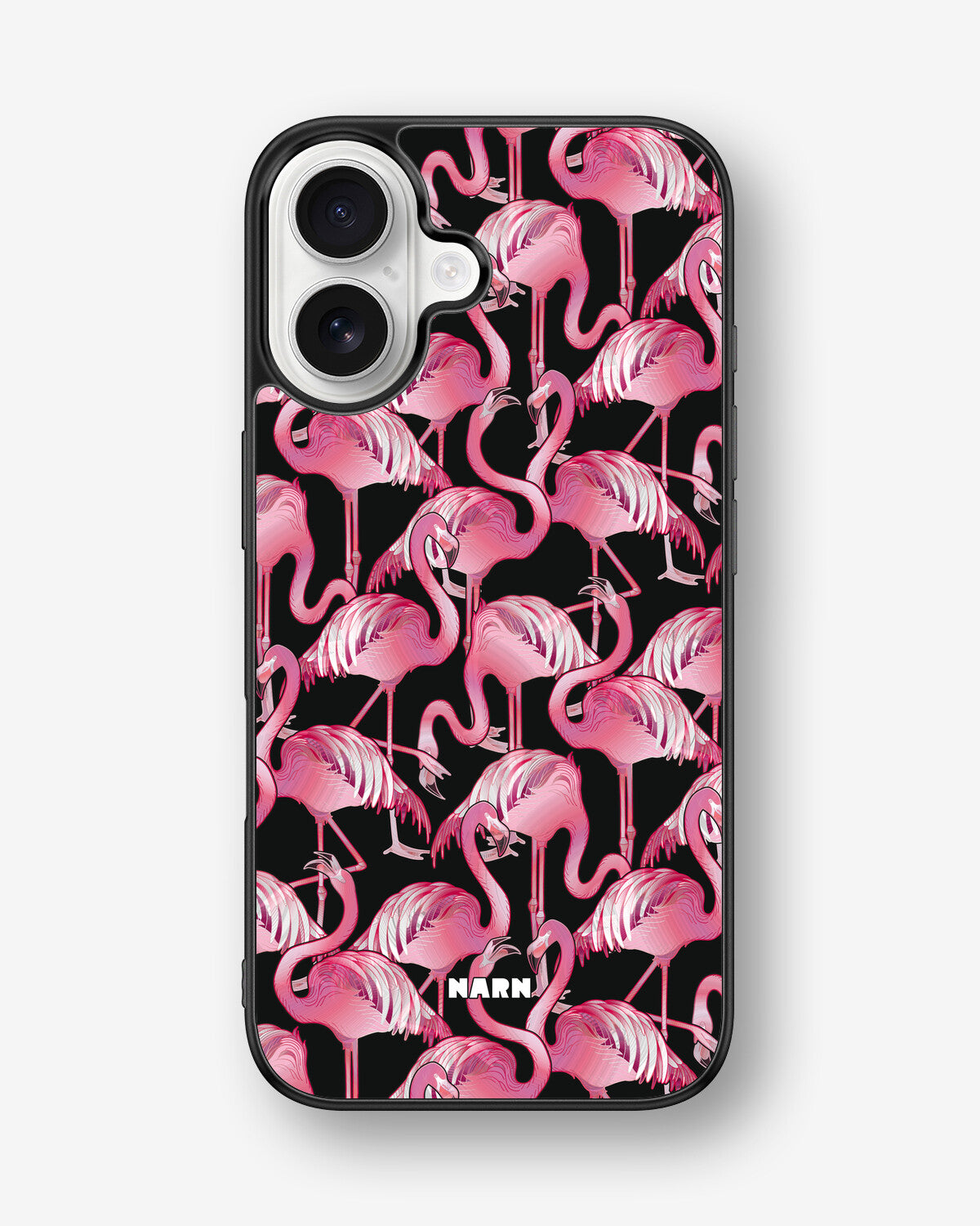 iPhone 16 Hard Case – Flamingos - View 1