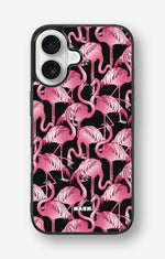 iPhone 16 Hard Case – Flamingos - View 1