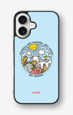 iPhone 16 Hard Case – Friends, Not Food - View 1