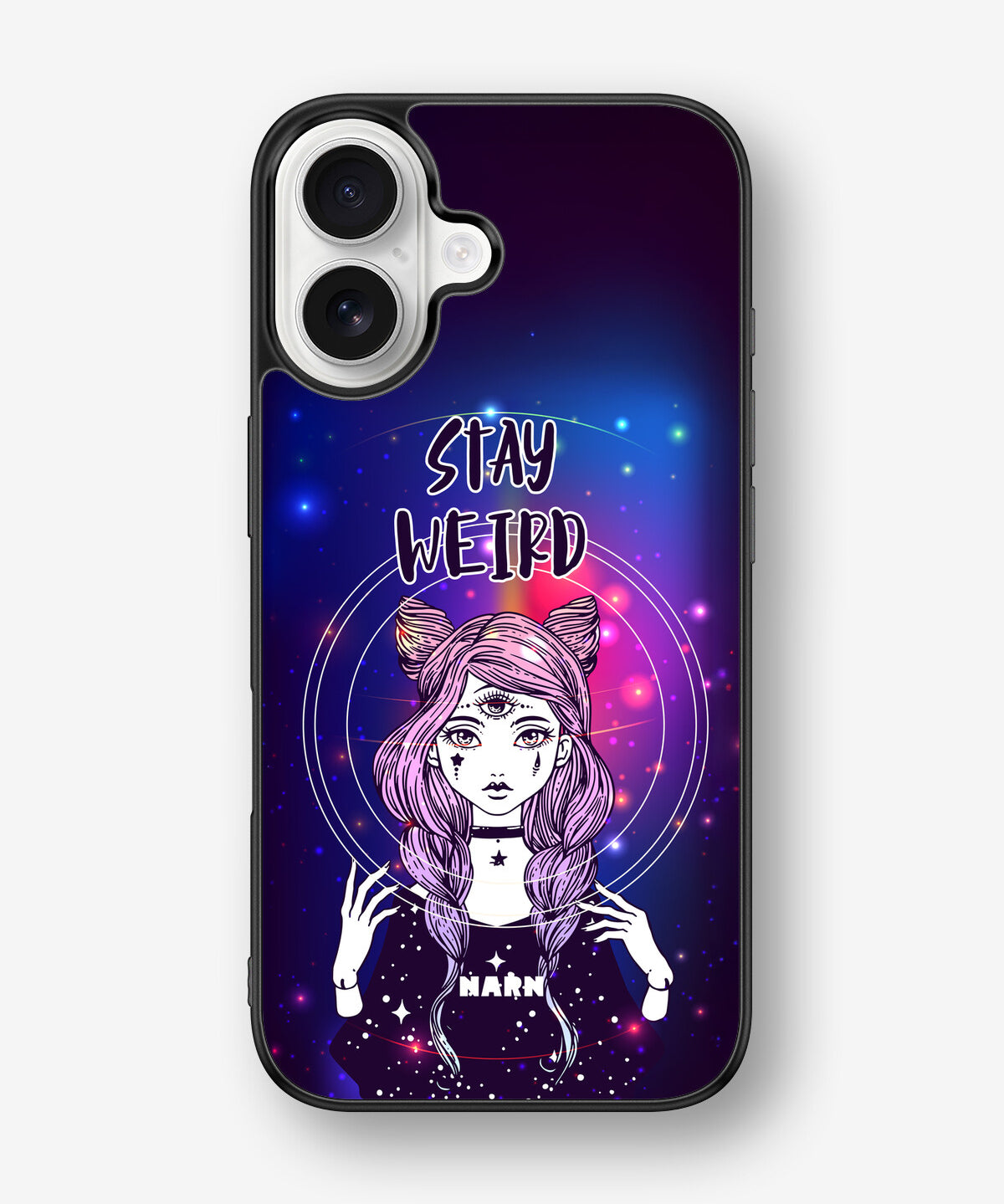 iPhone 16 Hard Case – Galactic Weird - View 1